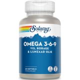 Solaray Omega 3 6 9  60 Softgels