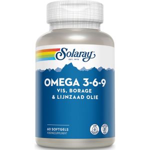 Solaray Omega 3-6-9 Softgels