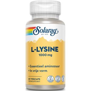 Solaray L-Lysine  60 Vegetarische capsules
