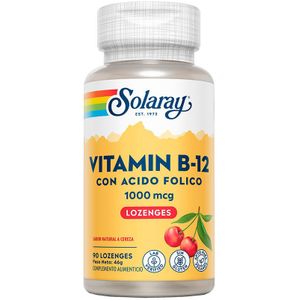 Solaray Vitamine B-12 - 90 sublinguale tabletten