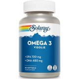 Solaray Omega 3 Visolie Softgels