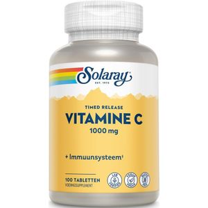 Solaray Vitamine C TR 100 tabletten