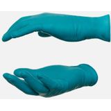 TouchNTuff® 92-600 - Nitril Wegwerp Handschoenen, Latexvrij, Poedervrij, M, Groen, 100 stuks