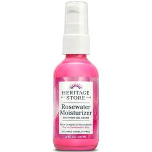 Heritage Store Hydraterende Créme Rozenwater 59 ml