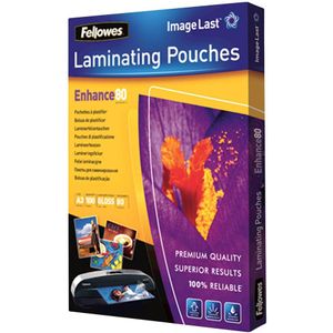 Fellowes Laminierfolien Enhance A3 80mic VE=100 Stück glänzend
