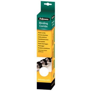 Fellowes - Bindrug 8mm 21rings A4 wit 25 stuks