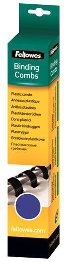 Fellowes Plastikbinderücken A4 21 Ringe blau 8mm VE=25 Stück