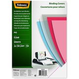 Voorblad fellowes a4 pvc 150micron transparant