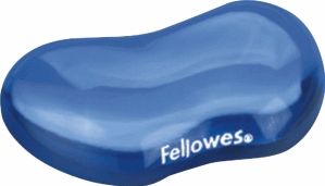 Fellowes - Crystal Gel Flex Rest - Polssteun - Blauw