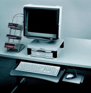 Fellowes - Toetsenbordlade - Verstelbaar - Grafiet - Uitschuifbaar