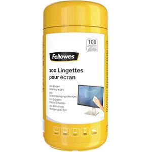 Reinigingsdoekje Fellowes 9970330 Dispenser Scherm 100 Onderdelen