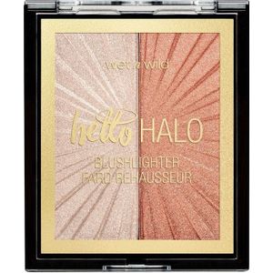 Wet n Wild, MegaGlo Highlighting Powder, Hoog Gepigmenteerde Poeder Highlighter met Ultra-Parelmoer Finish en Gemakkelijk Te Blenden Formule, voor een Zijdezacht en Glimmend Effect, Blossom Glow