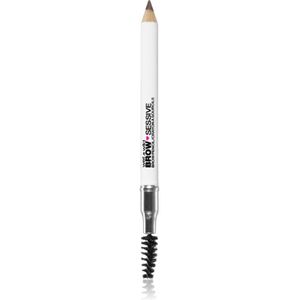 Wet n Wild, Brow-Sessive Brow Pencil, Brow Pencil met Twee Uiteinden en Spoolie Brush voor Dunne en Dikke Wenkbrauwen, Natural Look Formule, Opbouwbare Kleur Definitie, Dark Brown
