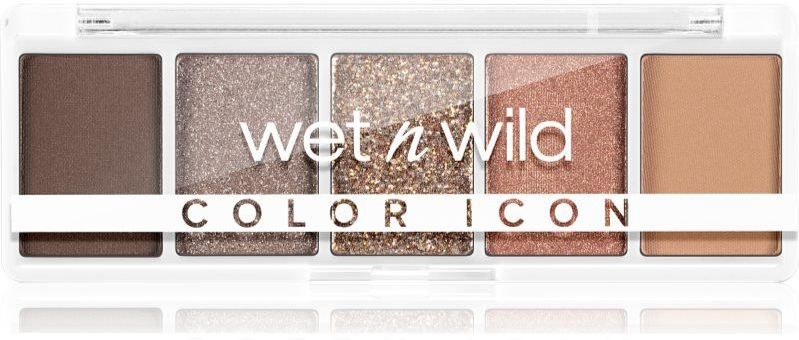 wet-n-wild Ogen OogschaduwKleurenpalet Icon 5-pans oog- en gezichtpalet Camo-flaunt 6 g ()