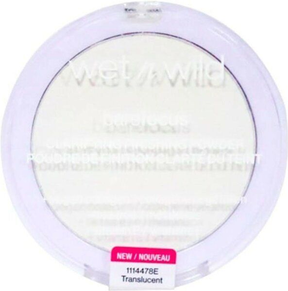 Wet n wild - Bare Focus - Make-up Verhelderend en Afwerkingspoeder - Transparant - Langhoudend - met Hyaluronzuur en Vitamine E