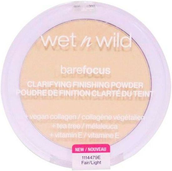 wet n wild - Bare Focus Clarifying Finishing Powder - Fair Light - 6 g - Bronzer & Highlighter