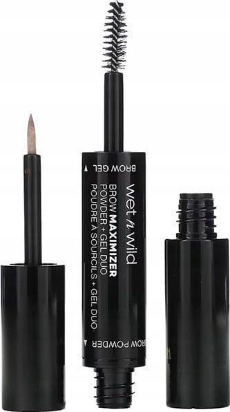 wet n wild Brow Maximiser Powder + Gel Duo - Transparant - 2-in-1