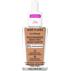 Wet n Wild - BareFocus Niacinamide Skin Tint - Lichte Hydraterende Foundation Tint - Amber Beige - 32 ml