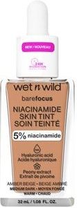Wet n Wild - BareFocus Niacinamide Skin Tint - Lichte Hydraterende Foundation Tint - Amber Beige - 32 ml