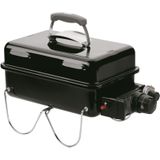 Weber Go-Anywhere Gas Barbecue - 41x26 cm - Roestvrijstalen branders - Gasregelkop - Incl. deksel