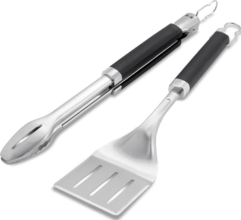 Weber barbecue tang- en spatelset