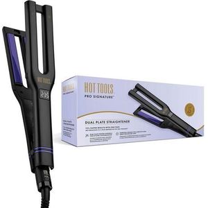 Hot Tools - Dual Plate Straightener - 9mm - Stijltang - Instelbare Temperatuur tot 230°C