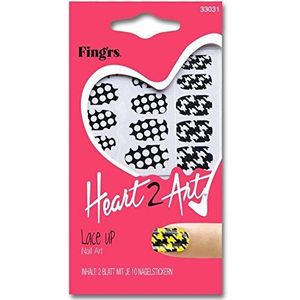 Fing'rs Heart2Art Add on Lace up, per stuk verpakt (1 x 20 stuks)