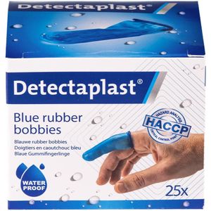 Detectaplast - Vingerbobs - Blauw - Pak van 25 stuks