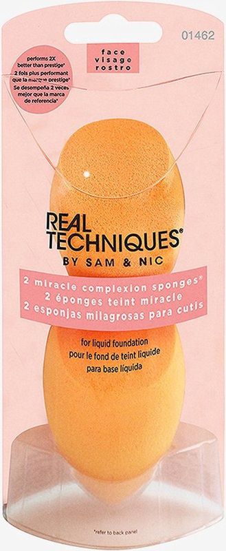 Real Techniques Miracle Complexion Duo Sponge - Make-up spons