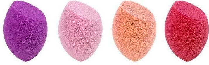 Real Techniques Spons Finish 4 Mini Miracle Complexion Sponges 4Stuks