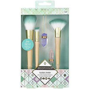 Ecotools Glossy Finish Set - Make-upborstel set