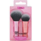 Real Techniques Make-Up Borstel Set Real Techniques Mini Brush Duo 2 Onderdelen (2 Pcs)