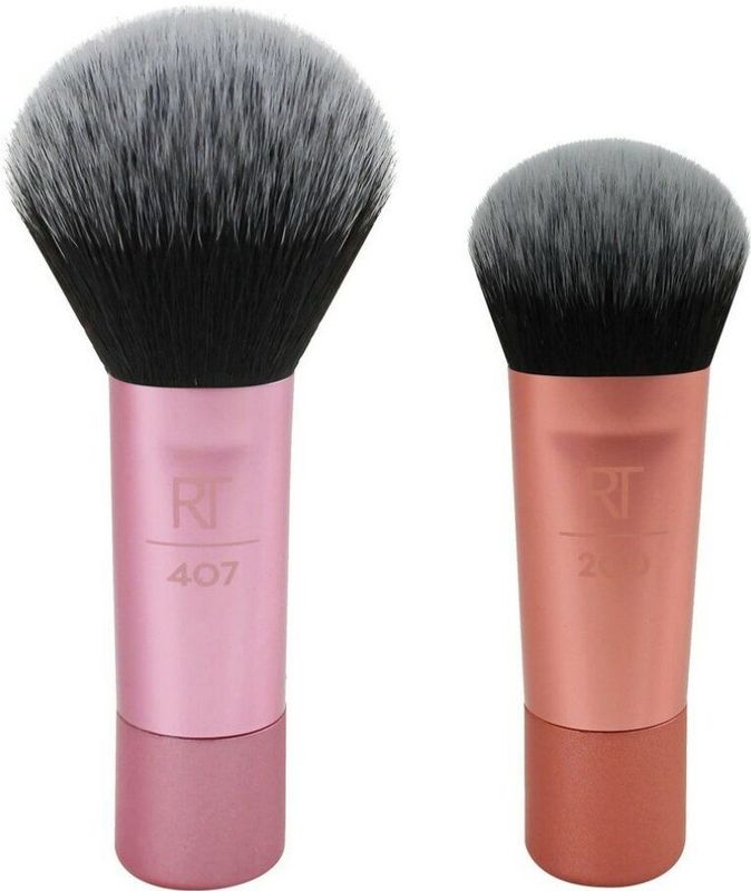 Real Techniques Make-Up Borstel Set Real Techniques Mini Brush Duo 2 Onderdelen (2 Pcs)