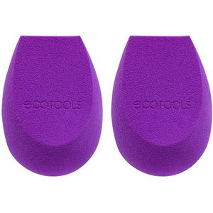 Ecotools Bioblender By Makeup Sponge Duo Pack voor vloeibare & crème make-up