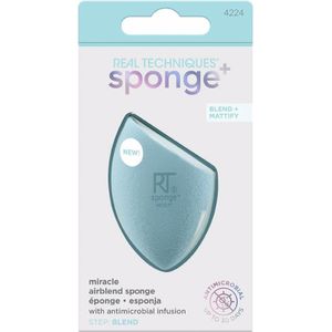 Real Techniques - Miracle AirBlend Sponge - Geheugenschuim - Antimicrobiële Bescherming