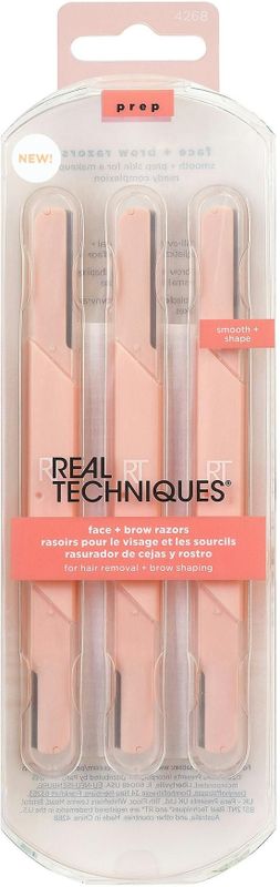Real-Techniques Facial-care Accessories-Beauty-ToolsFace & Brow Razors 3 Stk. (€ 2,80 / 1 stuks)