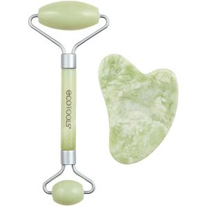 EcoTools - Jade Roller & Gua Sha - Massageroller - 2 st