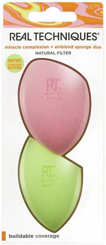 Real Techniques Miracle Complexion Airblend Sponge Duo Limited Edition 2 U
