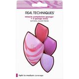 Real Techniques - Berry Pop Miracle Complexion Sponge - Make-up Spons - Inclusief 3 Sponge Minis