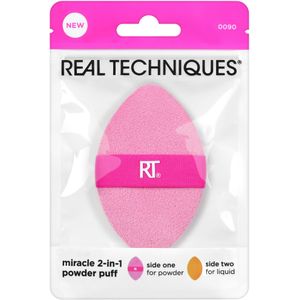 Real Techniques Sponges Accessoire MSC 2 in 1 Powder Puff