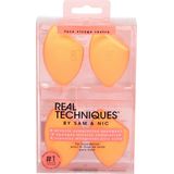 Real Techniques Miracle Complexion Sponge 4 Pack Make up spons