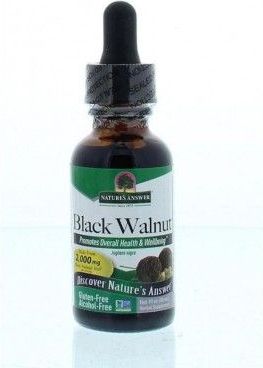 Natures Answer - Zwarte Walnoot Extract - Alcoholvrij - 2000 mg - 2 ml