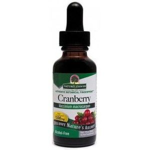 Natures Answer - Cranberry Extract - Alcoholvrij - 1:1 - 1500 mg per dagdosering