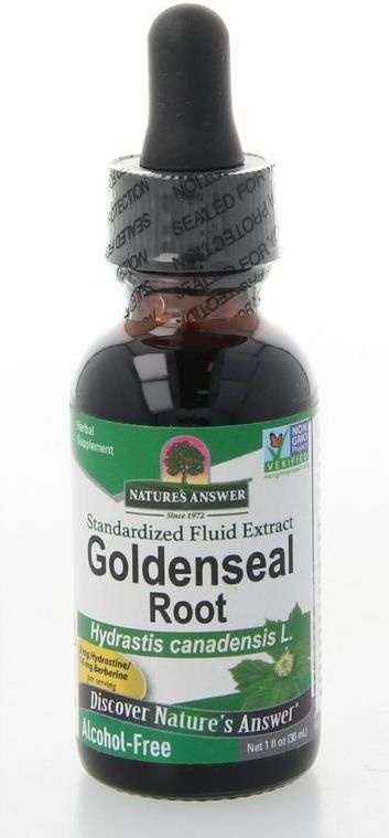 Natures Answer - Canadese Geelwortel Extract - 30 ml - Alcoholvrij