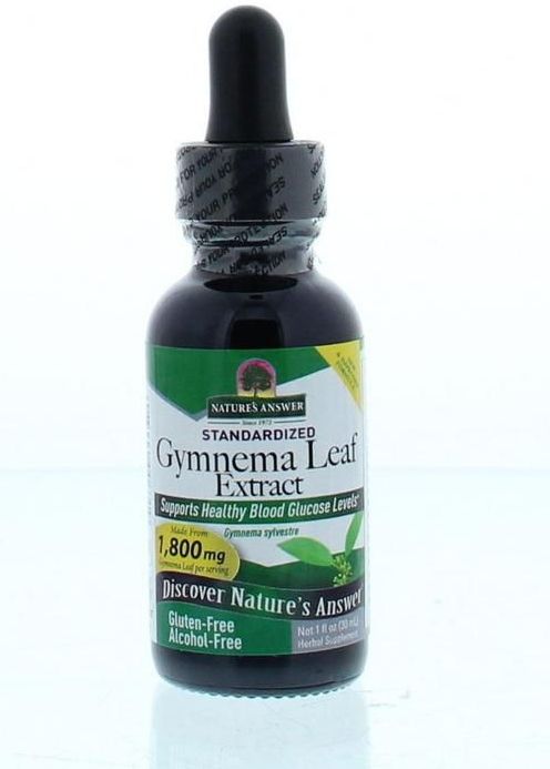 Natures Answer - Gymnema Extract - Alcoholvrij - 1000 mg - Fytotherapie