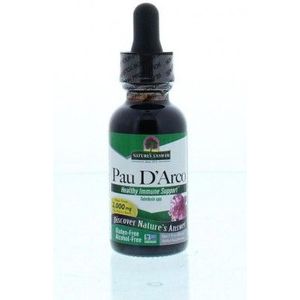 Natures Answer - Pau d'arco Extract - Alcoholvrij - 2 ml - Fytotherapie