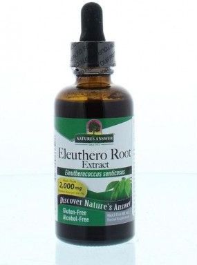 Natures Answer - Siberische Ginseng Extract - Kruidenpreparaat - Vloeibaar - Alcoholvrij