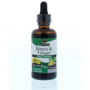 Natures Answer - Gember & Bitterstoffen Extract - Alcoholvrij - Vloeibaar