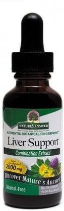 Natures Answer - Lever Support - Extract - 30 ml - Alcoholvrij - Kruidenpreparaat
