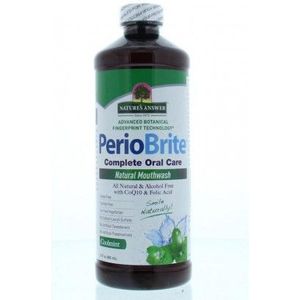 PerioBrite natuurlijke mondwater 25 kruiden en Q10